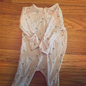 Angel dear baby girl pajamas 3-6 months